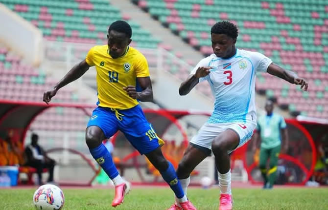 UNIFFAC U20 : la RDC cale face au Gabon, le sélectionneur congolais dénonce le manque d’efficacité