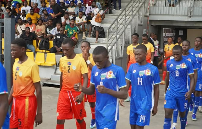 UNIFFAC U17: La Centrafrique bat la RD Congo et se relance dans la course à la qualification