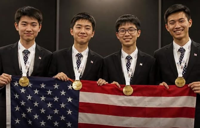 États-Unis : Ils terrassent la Chine aux Olympiades de Mathématiques après 21 ans de domination chinoise