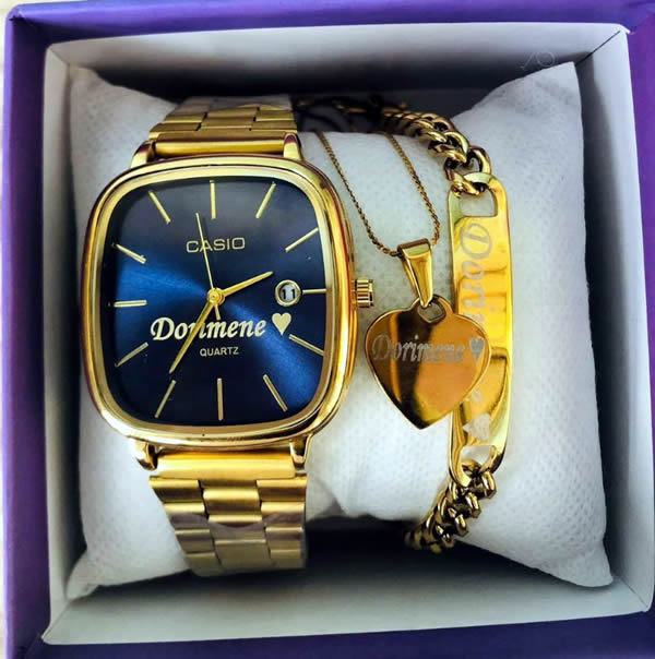 Ensemble Montre Chaine et Bracelet - Image 2